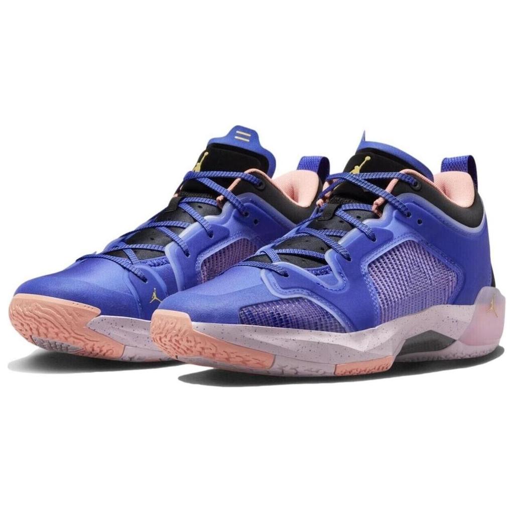 Air Jordan 37 Low Till Dawn Men Sneakers Blue Lapis Saturn-Gold DQ4122-400