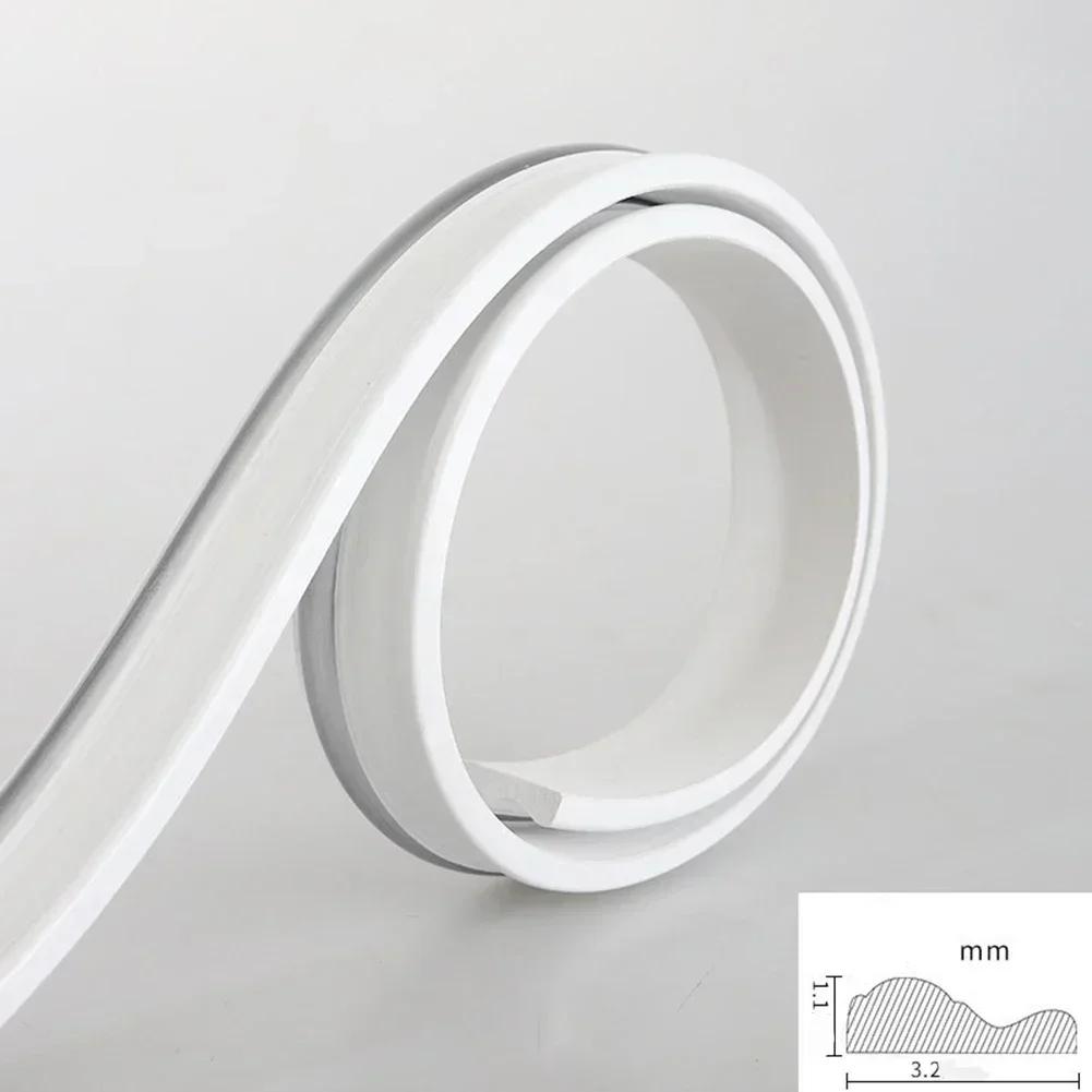 

2m Flexible Wall Molding Trim, Peel And Stickss 3D Wall Edging Strip, Self-Adhesive Crown Molding Ceiling Border Wall Trim Tools