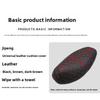 Electric Scooter Battery Car Motorcycle Seat Cushion Cover Anti-scratch Waterproof Thickened Seat Cover3dLeather Seat Cushion