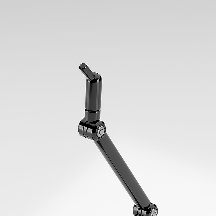 Triple Pack Black Plastic Display Stands for Figures & Models - HEX Type