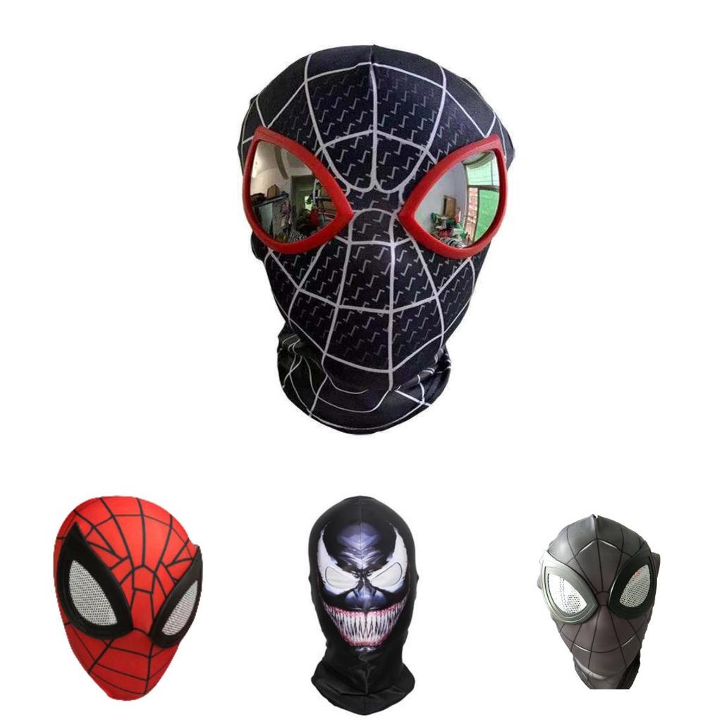 Spider-man Halloween Costume For Kids And Adults Funny Spiderman Mask Headgear
