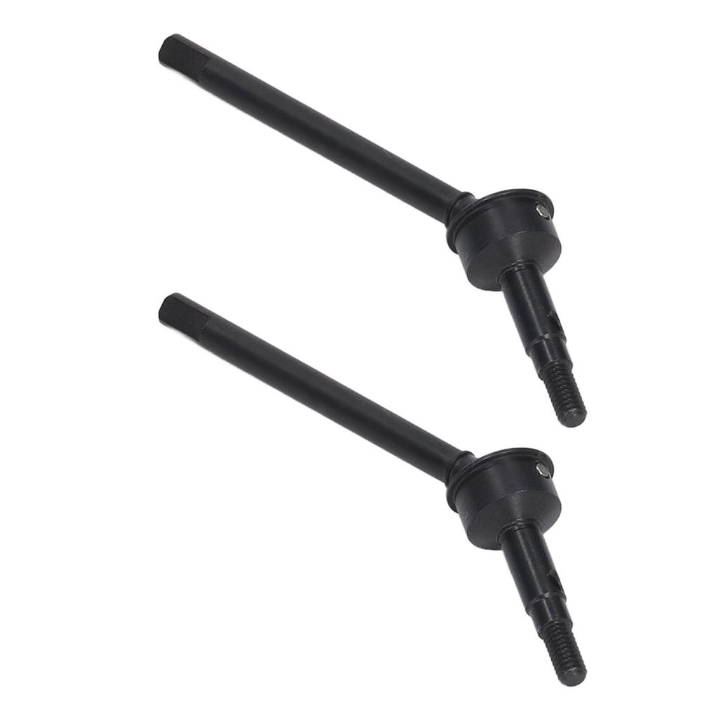 2PCS RC Front Axle Drive Shaft Efficient Power Steel Front Axle CVD for Traxxas 118 TRX4M RC Car