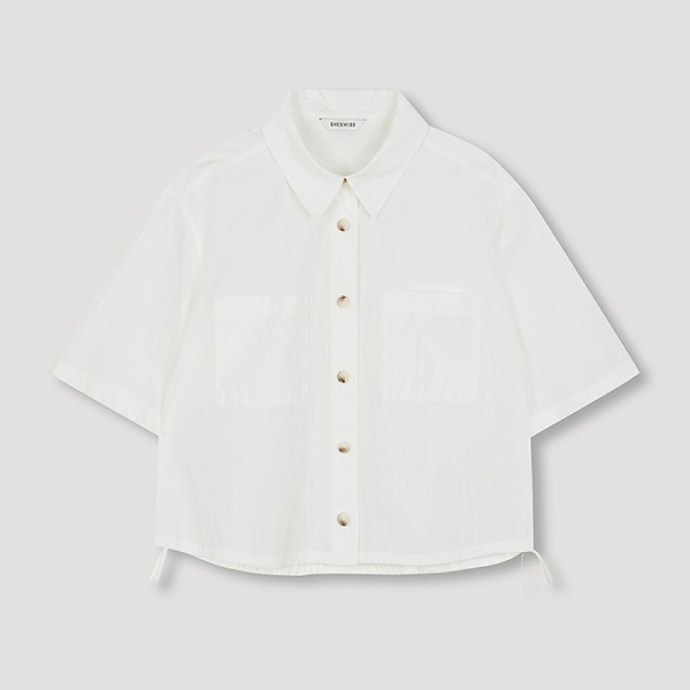 

Shs Miss String Short Sleeve Shirt Swwstn21080 Ow off-white/66