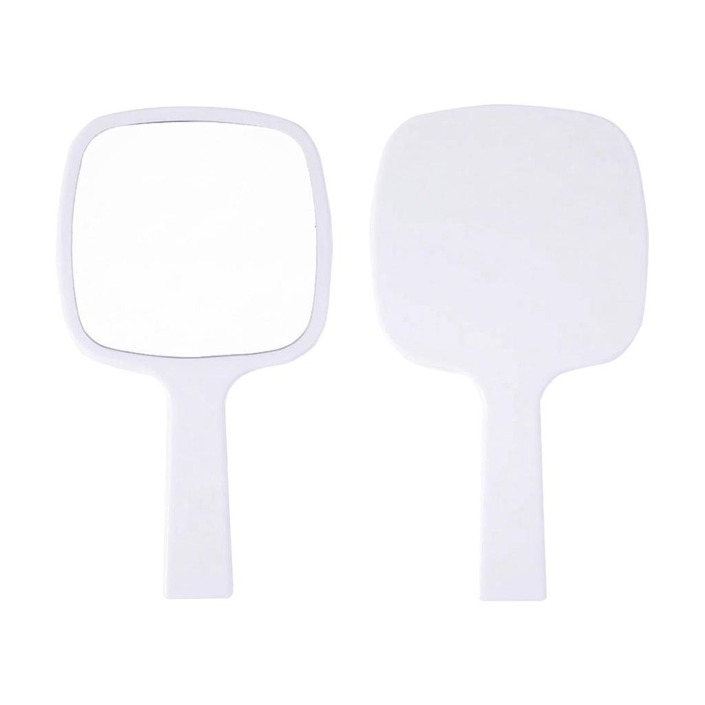 Custom Compact Handheld Makeup Mirror: Portable & Simple Design