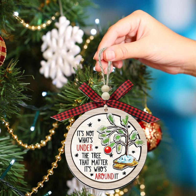 

Wooden Christmas Tree Pendants Tree Ornament With Twine Wooden Hunging Christmas Tree Pendant For Balcony Garden Boats Terrace CHINA