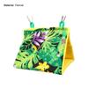 Bird Nest Hanging Comfortable Flannel Printing Parrot Hammock for Small Pets