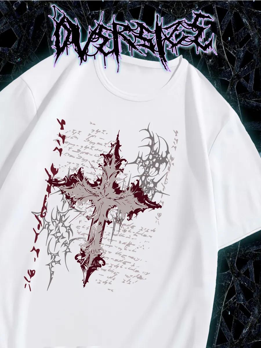 

Oversized Y2K gothic style T-shirt M