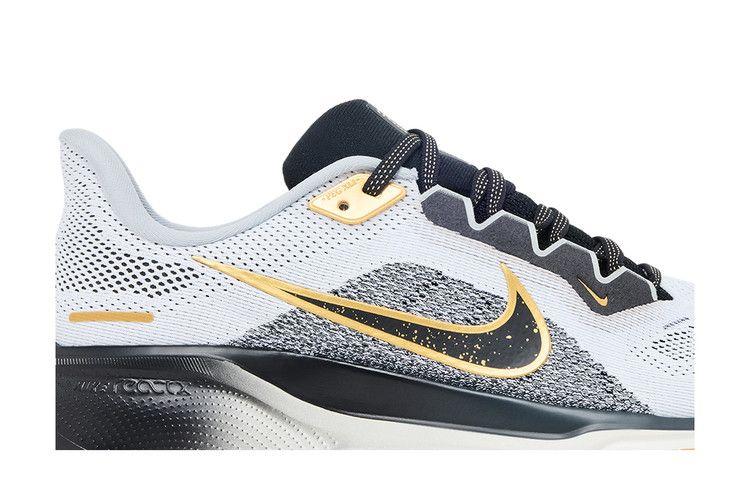 Nike Air Zoom Pegasus 41 Premium Weiß Schwarz Metallisches Gold