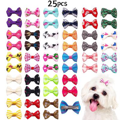 Pet Hairpin Bow Hairpin Cute Puppy Hairpin