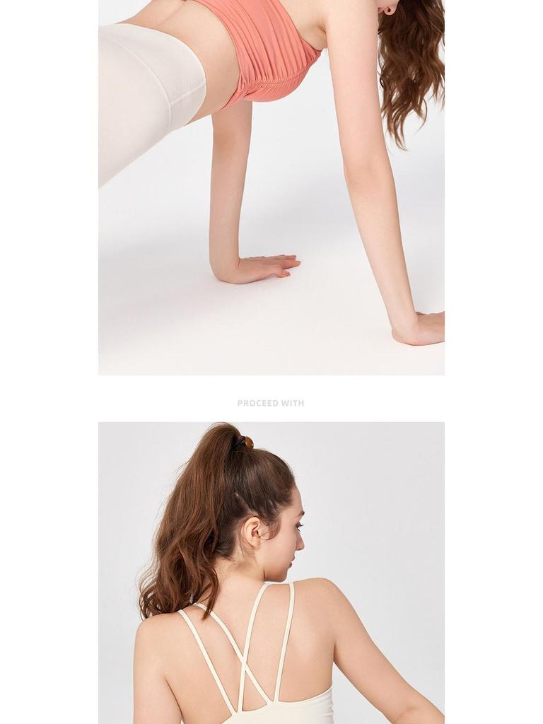 Damski Seksowny Biustonosz Sportowy - Profesjonalny Strój Fitness Jogi