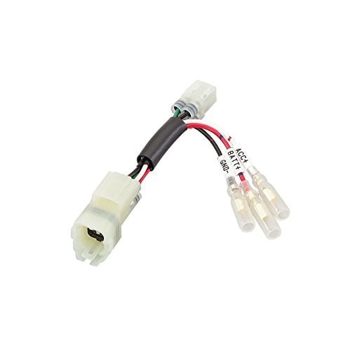 KITACO Power Output Harness (Honda Type 1) Grom (JC61/JC75/JC92) PCX125 (JF28/JF56/JF81) ADV150 (KF38) Rebel 250 (~MC49-1199999) Etc. 756-9000100