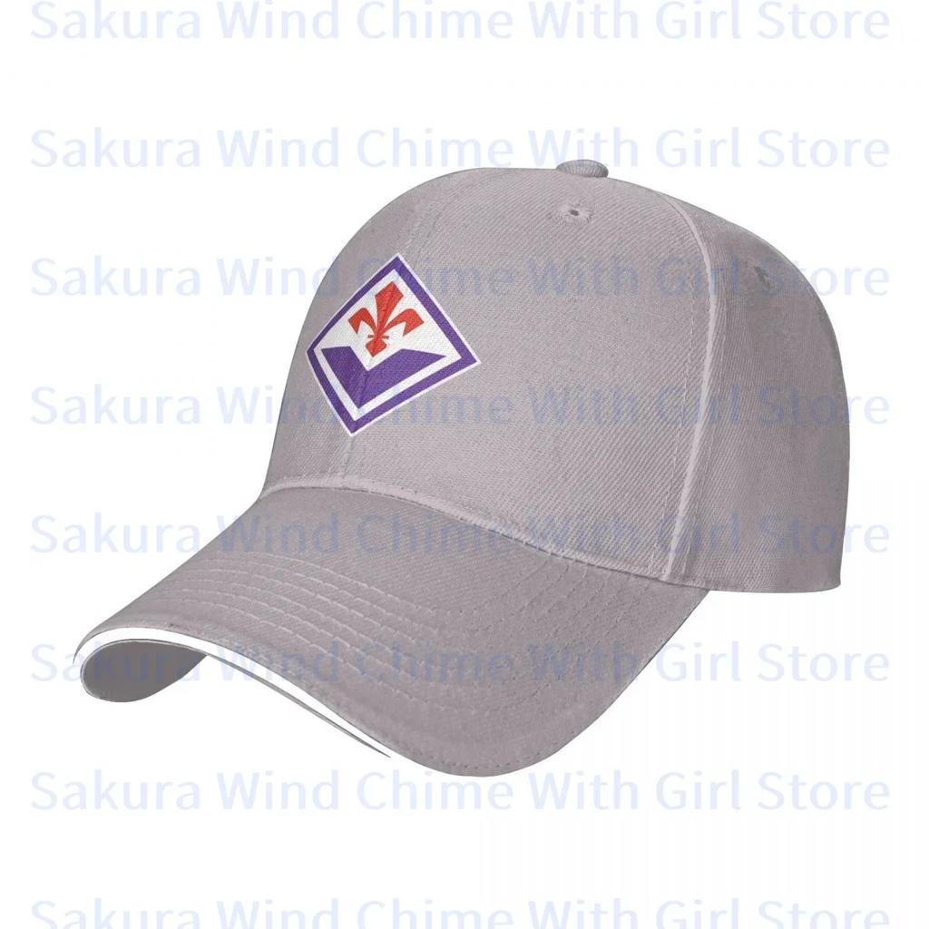 Cappellino da Baseball alla Moda Acf Fiorentina per Uomo Poliestere Cappelli Cappello Regolabile Cappello Casual da Autista di Camion