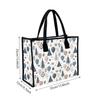 Winter Themed Tote Bag Fashion Casual Large Capacity Canvas Handbag for Daily Use
