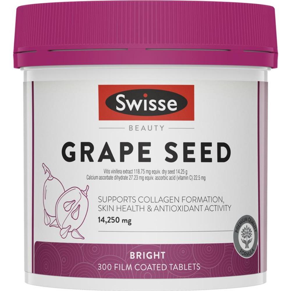 

[SWISSE] Ultiboost Grape Seed 14,250mg 300 Tablets