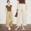 Authentic Modal Wide-Leg Pants for Women, Spring/Autumn 2026 - Tall & Slim Fit, Loose Casual Style