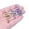 Different Style 3pcs Serpent Charm Stainless Steel Pendant Snake Pendant Charms For Jewelry Making Supplies Animal Punk Material