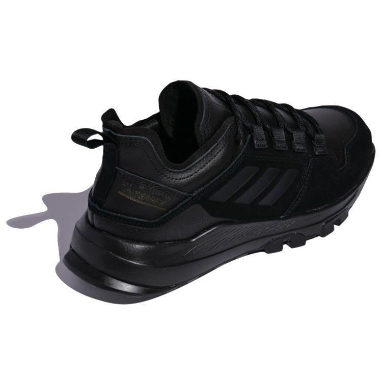 Adidas Terrex Hikster Leather Low Black Grey Men Sneakers Core-Black Grey-Six FX4661