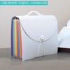 A4 Handheld Folder Organ Bag Large Capacity 36 Layer Data Book Student Exam Paper Clip Can Be Vertically Stored and Classified