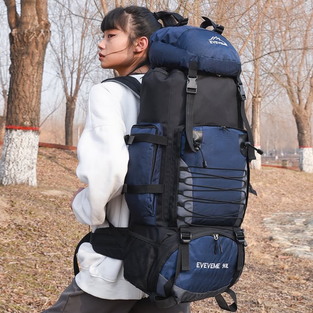 Travel Bag Camping Backpack Hiking Army Climbing Bags Mountaineering Large Capacity Sport Bag Outdoor Military XA857WA