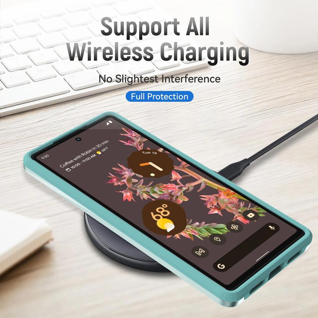 Anti-Shock Matte Capa Case for Google Pixel 8 Pro Pixel8 Pixel7 Pixel 6 7 Pro 6A 7A Pixel6 Pixel6A Pixel7a Anti-Drop Back Cover