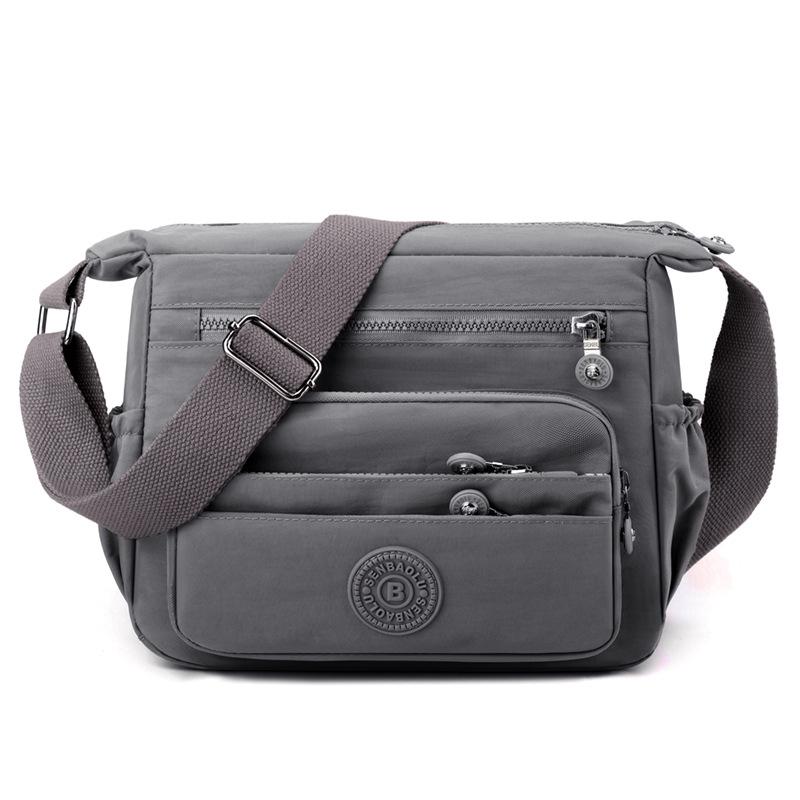 Nylon Cloth Women's Bag Shoulder Messenger Bag Mother Bag Multi-compartment Oxford Cloth Anti-splashing Women's Bag Casual Canvas Bag
