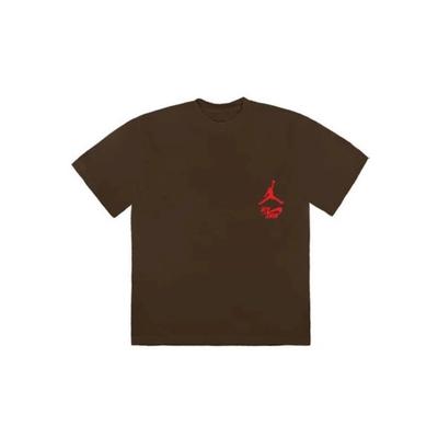 T-shirt Travis Scott Jordan Cactus Jack Highest Brown
