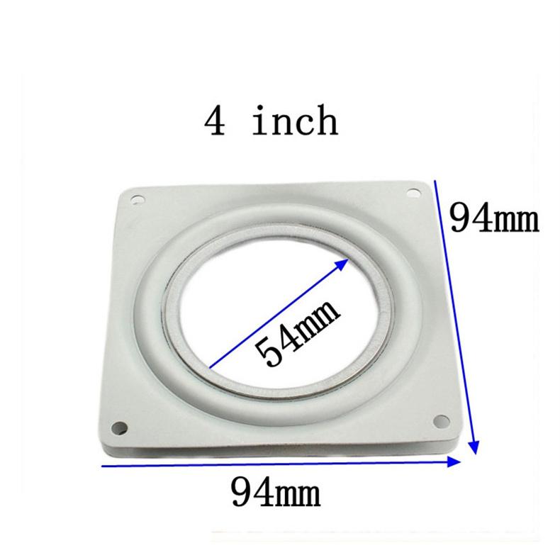 6 Inch Lazy Susan Turntable Steel Ball Bearings Stands Swivel Plate Rotating Tray for Furniture Chairs Display Cooking Tabletop