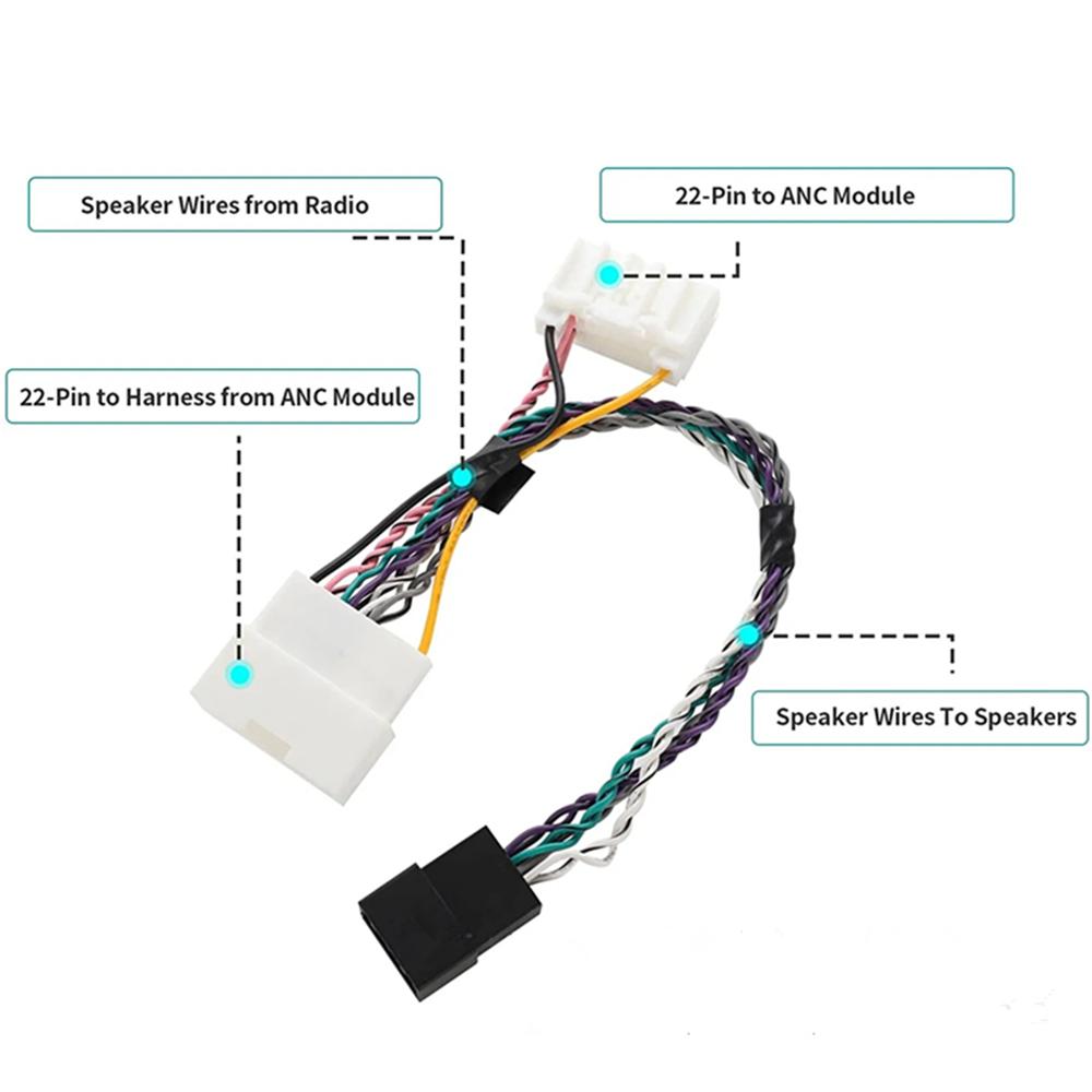 ANC Module Bypass Harness For Chrysler Jeep RAM ANC-CH01