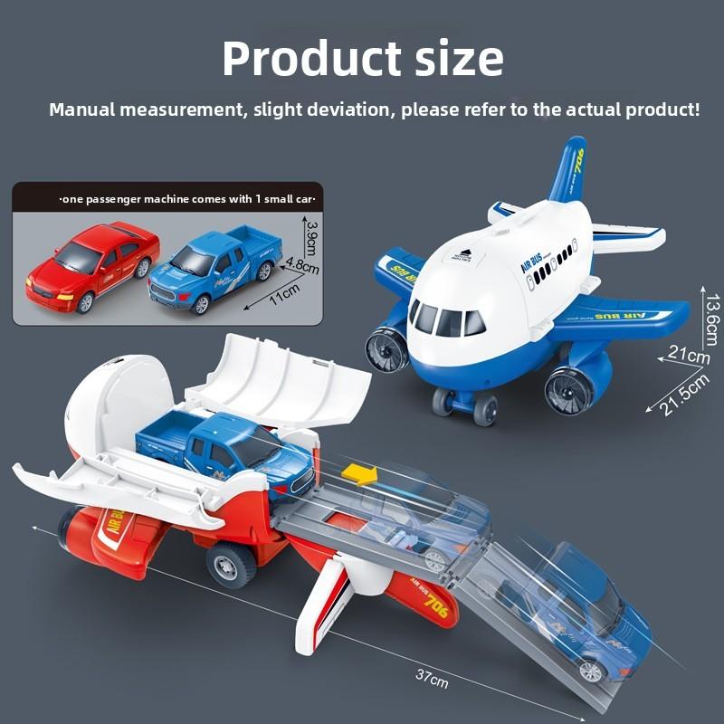 Pressing Of Simulation Launching Orbiting Aircraft Sliding Storage Car Toy