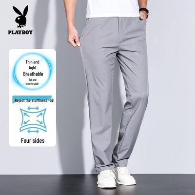 Men's Spring/Summer Loose Straight Casual Pants