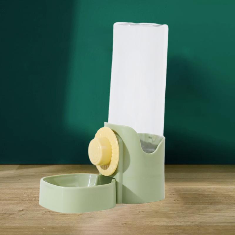Automatic Pet Feeder Cage Hanging Bowl Water Bottle Food Container Dispenser For Puppy Cats Rabbit Birds Pet Feeding Product