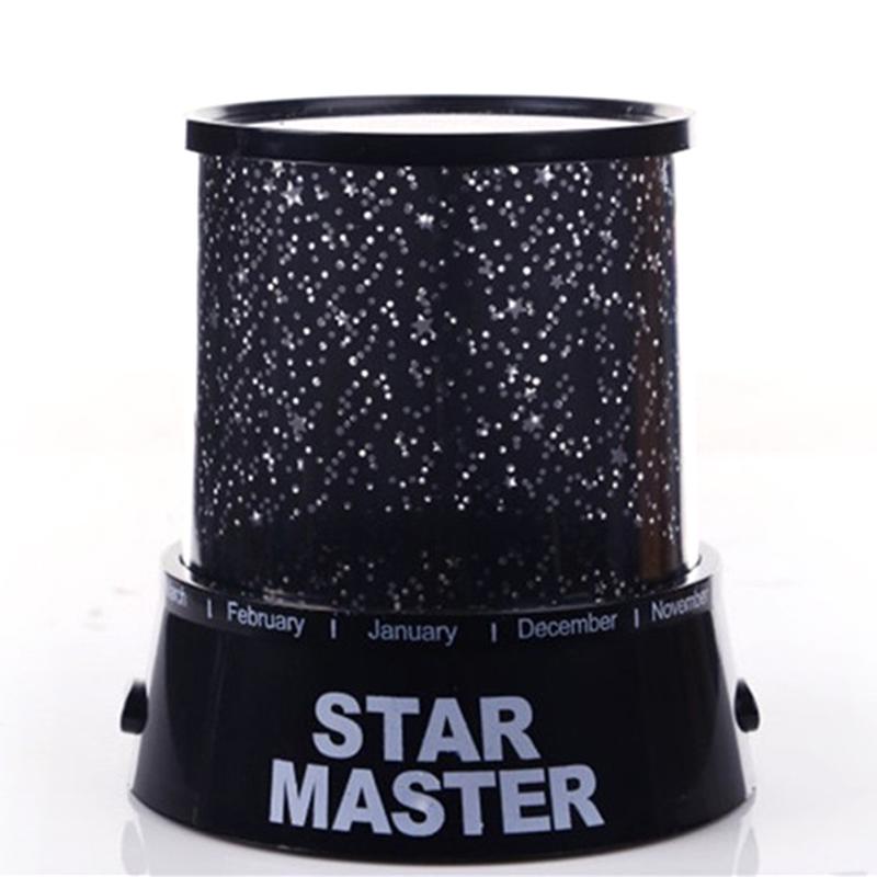 Romantic Led Cosmos Star Master Sky Starry Night Projector Bed Light Lamp Gift