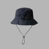 Summer Foldable Bucket Hat for Women Men Light Waterproof Beach Caps with Hook Adjustable Anti-UV Face Protection Fishing Hats