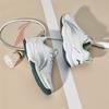 Li Ning Badminton Shoes Unisex Low top Standard White/Cloud Emerald Green AYTU011-3