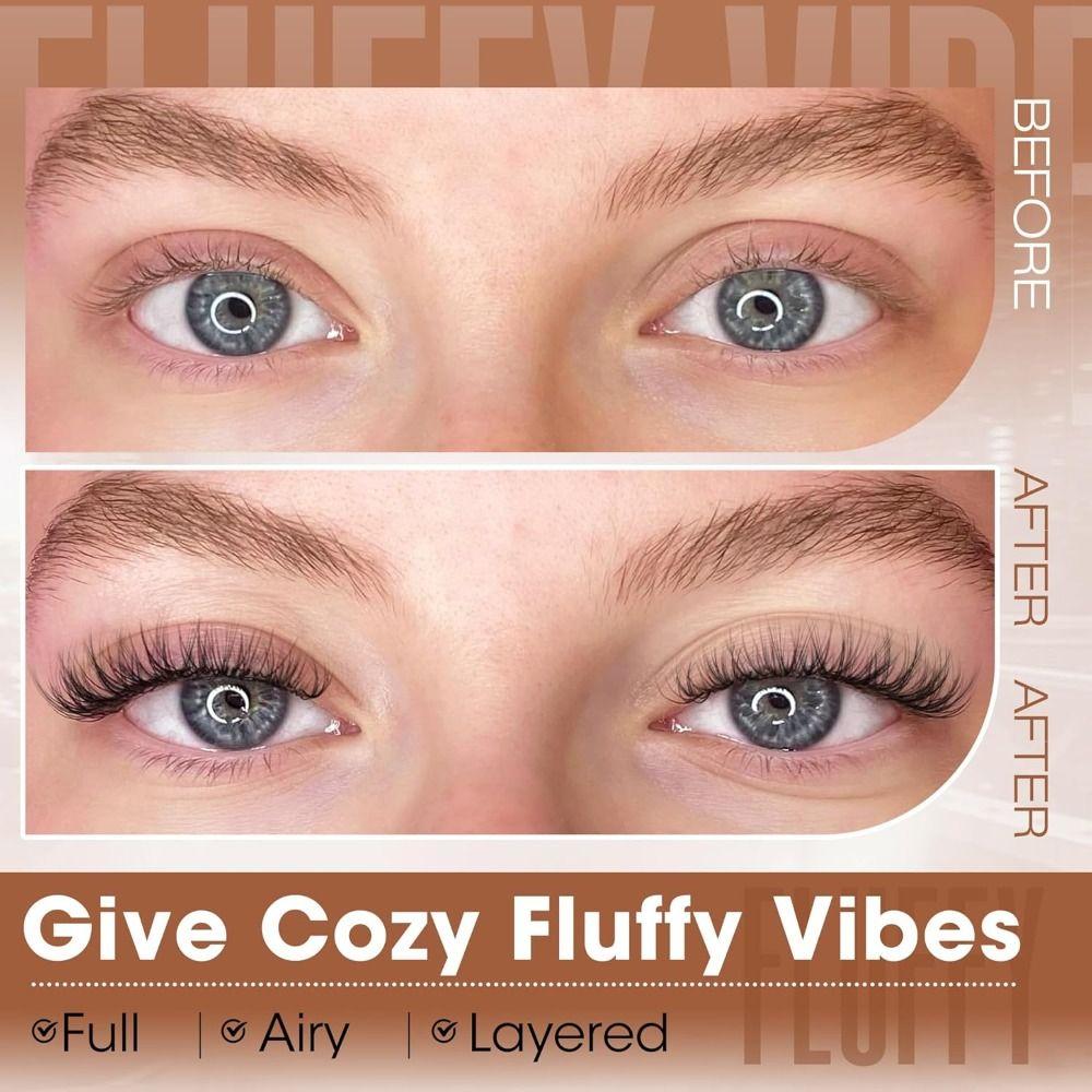 Natrual Long 3D Faux Mink Lash Handmade Fake Eyelash Beauty Eye Makeup Tools Eye Lash Extension