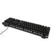 Gaming Keyboard Wired 104 Keys Ergonomic Backlight USB Keyboard for for Home Office Laptop Work GamingBlack