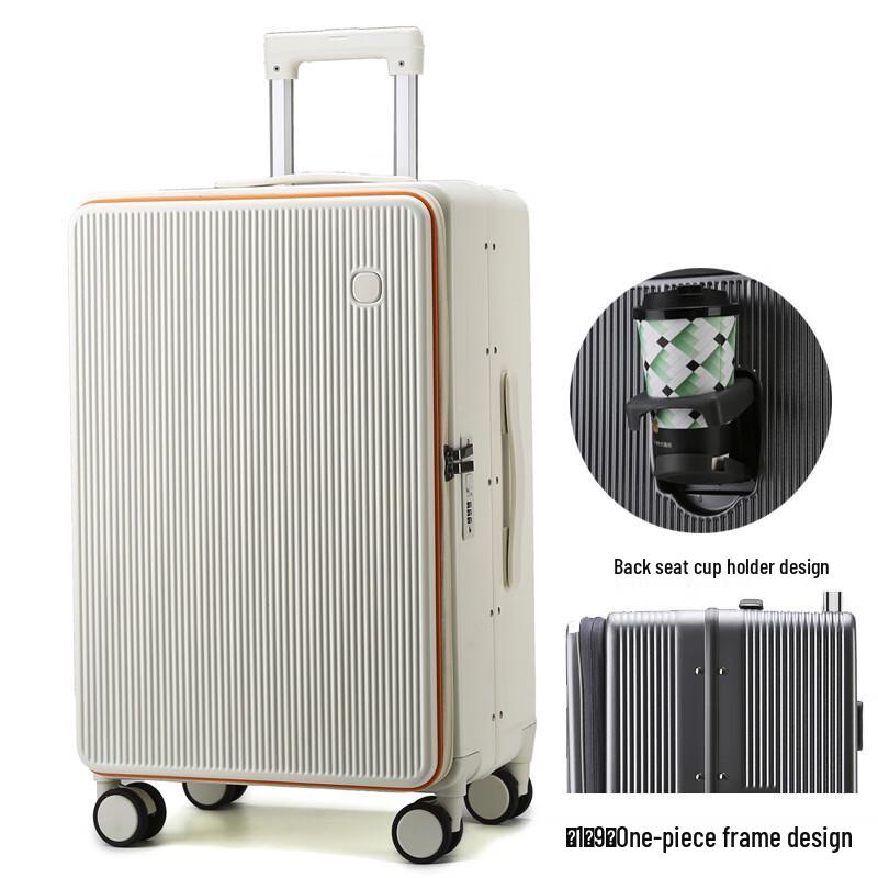

Xiaoyan Front-Opening Aluminum Frame Carry-on Luggage 20 Inch