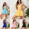 Women's Sporty Onsen Slimming Dress-Style Swimsuit