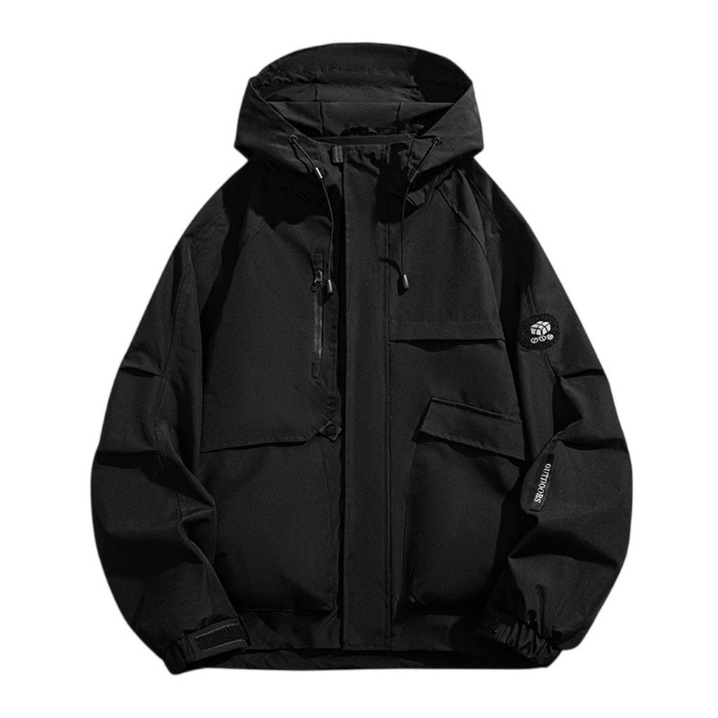 Women's Solid Color Fashionable Hooded Jacket