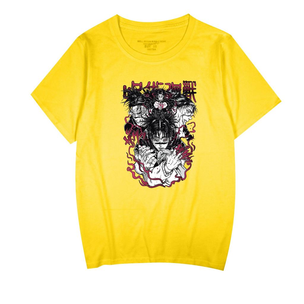 T Shirt for Men Women Summer Clothing Fitness Jujutsu Kaisen O Neck Man T-shirt for Male Oversized New Men T-shirts Tops