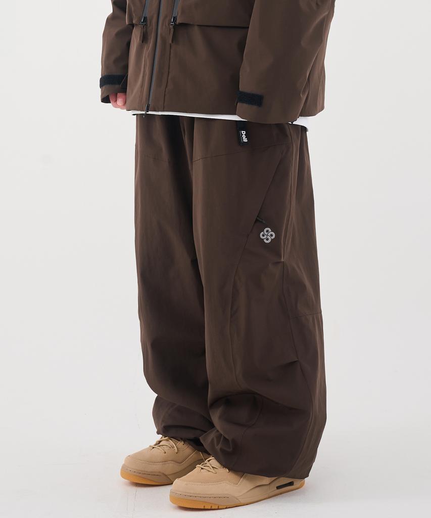 Dolauteoweeo 2526 Brick Pants Dark Choco Unisex