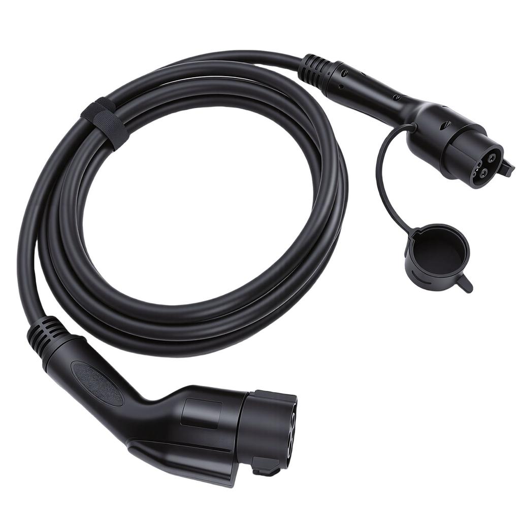 J1772 Charging Extension Cable 16ft 32A Electric Vehicle Charging Extension Cable Replacement for
