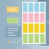 30 Sheets Color Label Sticker Handwritten Waterproof Self Adhesive Name Mark Stickers