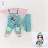 16cm Bjd Doll Clothes Suit High-end Dress Up Can Dress Up Fashion Doll Clothes Skirt Suit Best Gifts for Children DIY Girls Toys