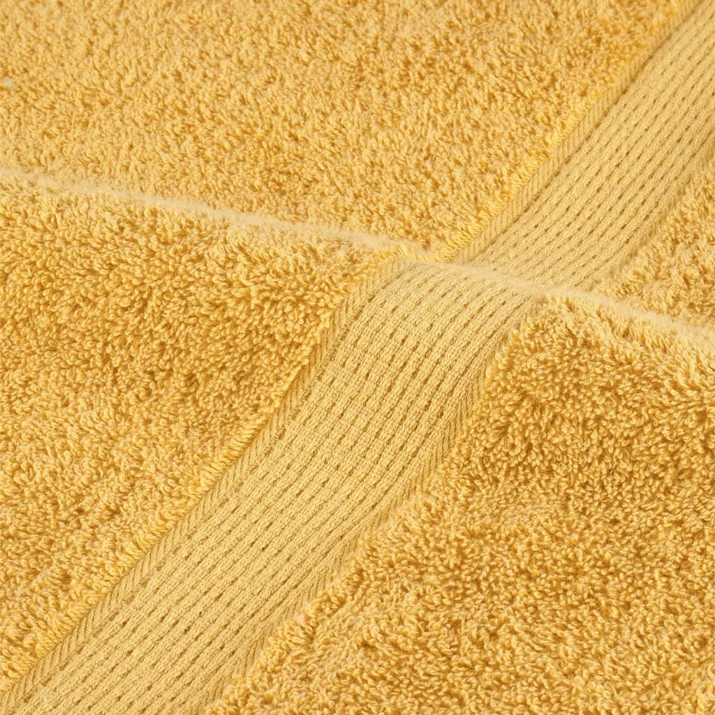Premium Wash Cloths SOLUND 4 pcs Gold 30x30 cm 600 g m²