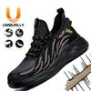 Customized Labor Insurance Shoes, Men's Breathable Anti-smashing and Anti-piercing Head, Wear-resistant and Breathable, Lightweight and Light Constru
