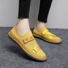 Fashion Non-Slip Lightweight Male Driving Shoes Men Fashion Summer Flats Men's Breathable Mesh Loafers 2025 New Casual Slip-On Shoes