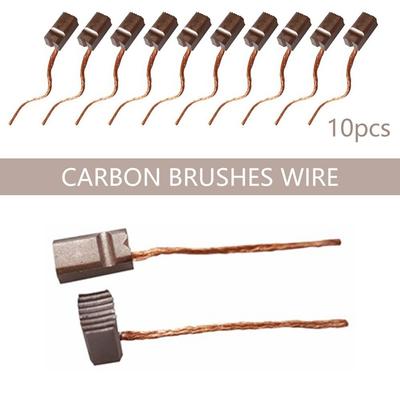 Quality Generic Hand Tools Brush Replacement Carbon Brushes Wire Electric Motor Leads Generator