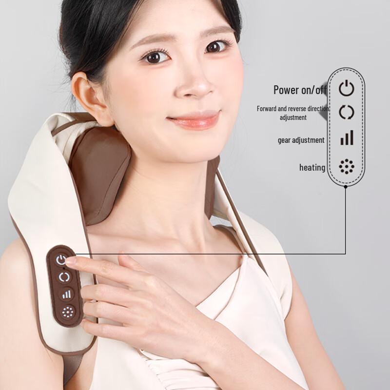 SANSUI Shoulder and Neck Massage Pillow