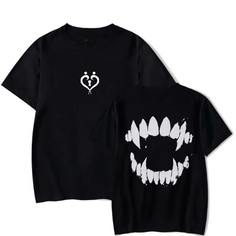 

2025 XPLR PYH Fangs Sam and Colby T-Shirt Merch Unisex Summer for Men/Women Harajuku Short Sleeve Tshirt Streetwear Fahion L